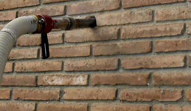 Aislamiento térmico insuflado